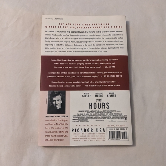 💥 The Hours Michael Cunningham Paperback - Picture 2 of 2